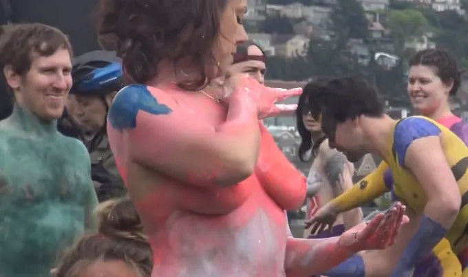 The Body Art of the 2022 Fremont Solstice Parade
