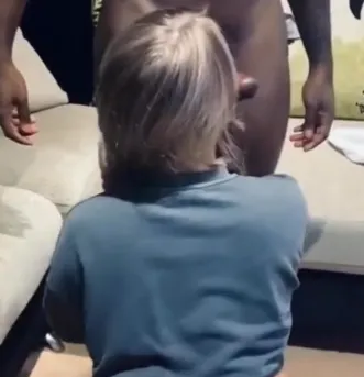 She was making love to that BBC