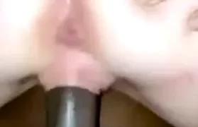 husband is delighted as his wife is being fucked hard