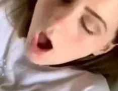 Getting Filled with Her Shirt On