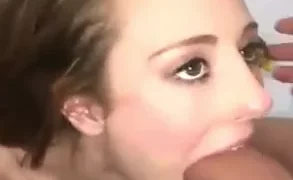 Petite Deepthroats Huge Cock