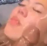 Continues sucking after a facial