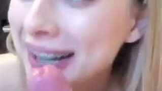 When She Suddenly Focuses on The Action