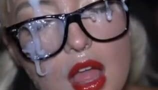 1 Minute Porn – Cute Blonde Is Covered with Cum